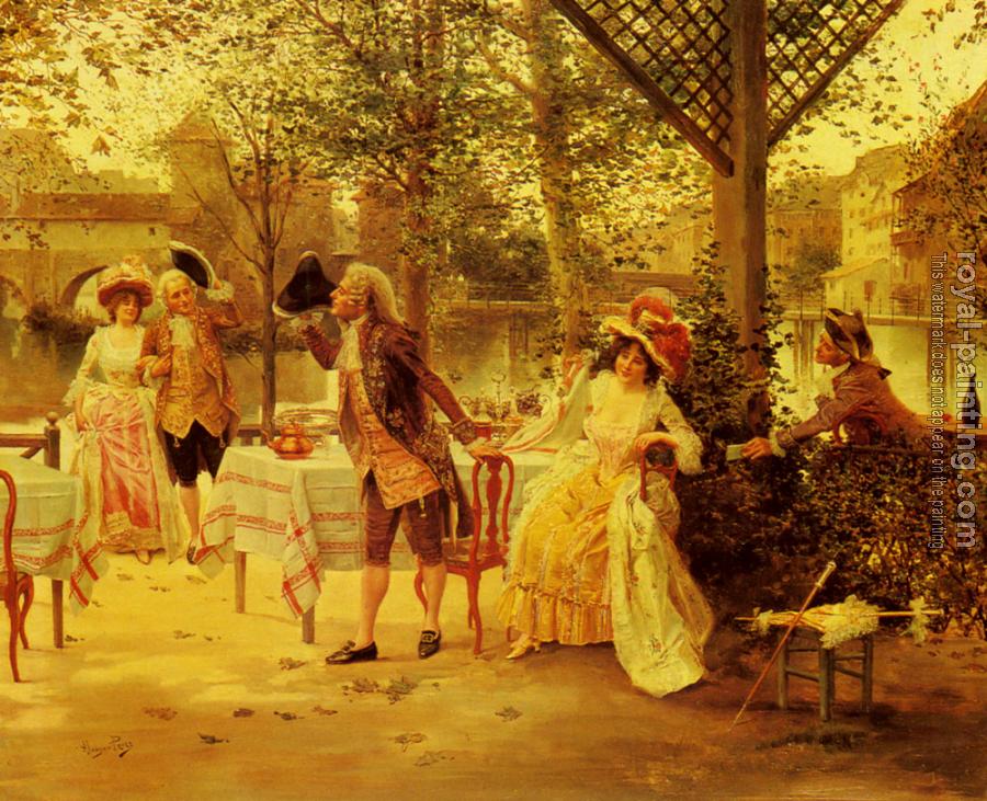 Alonso Perez : A Cafe By The River